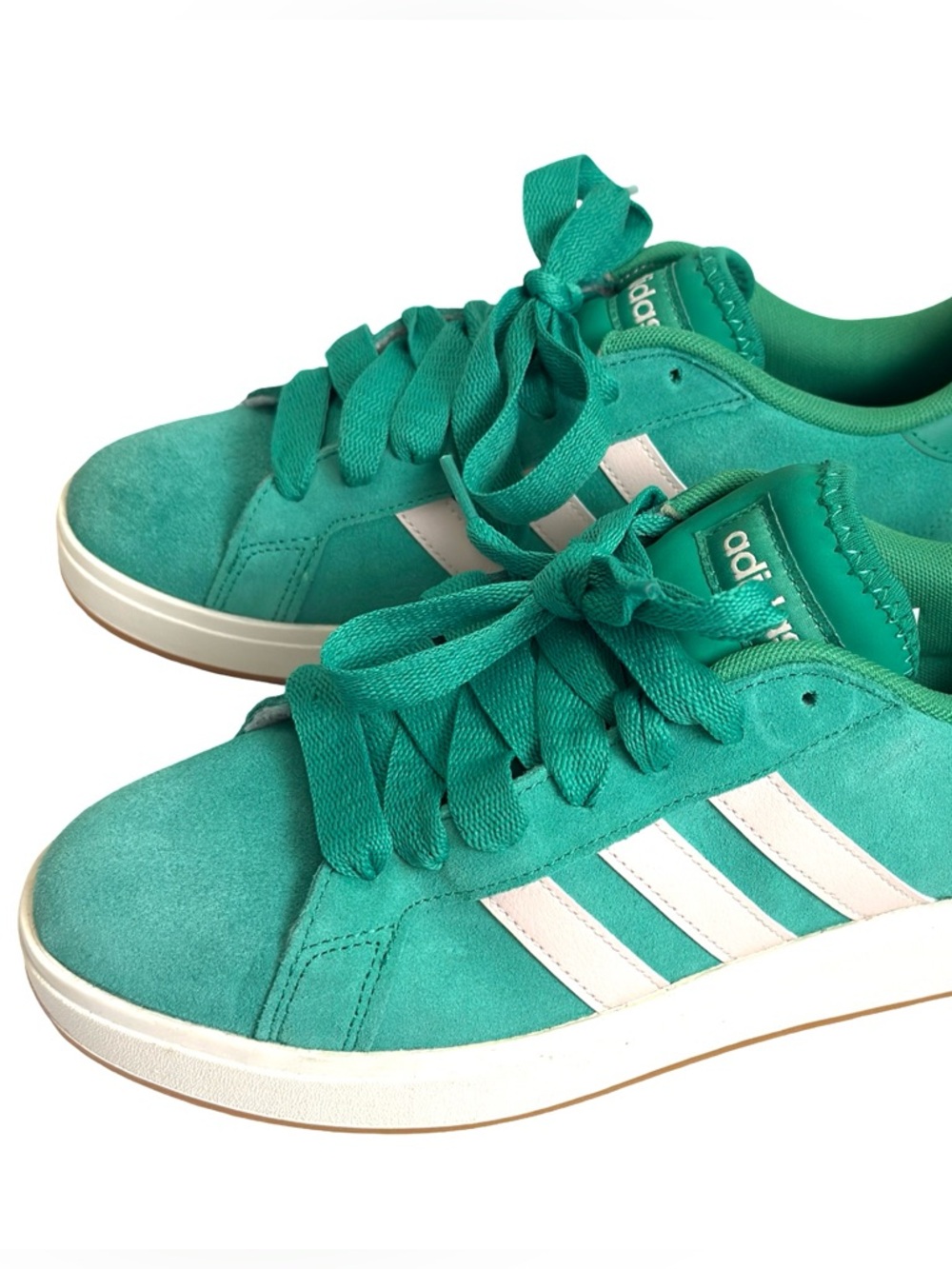 adidas Grand Court Base 00s Putty Green Sneakers 9.5 - Picture 5 of 9
